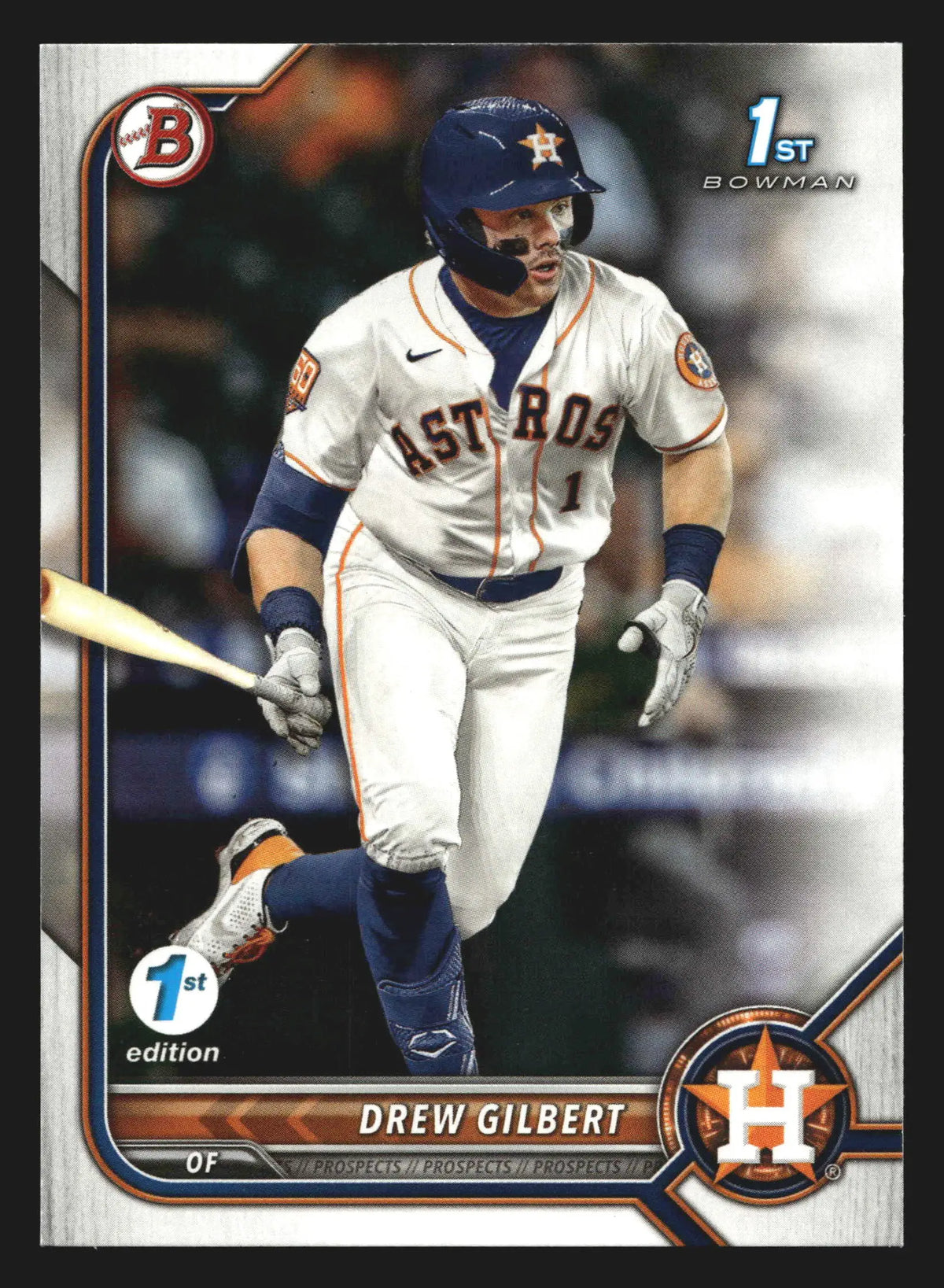 2022 Bowman Draft #BD-152 Drew Gilbert Astros 1st Bowman - Baseball Card Single