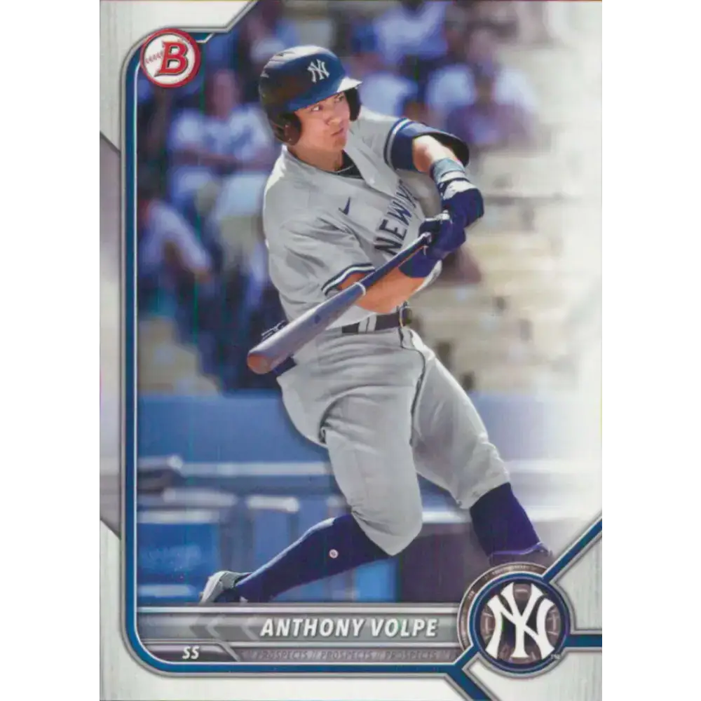 2022 Bowman Draft #BD-68 Anthony Volpe NM-MT New York Yankees Baseball Card - Baseball Card Single