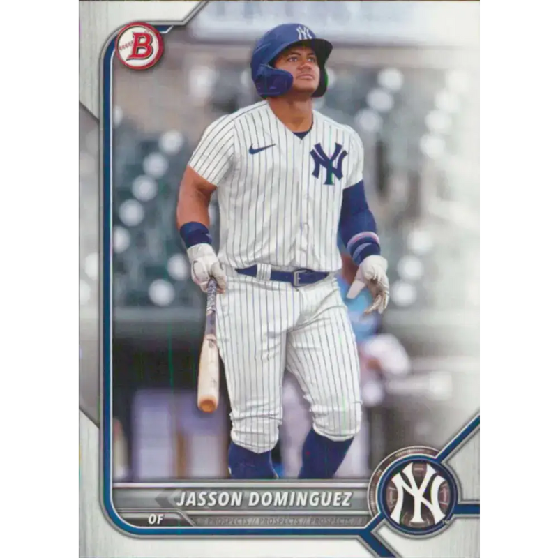 2022 Bowman Draft #BD-75 Jasson Dominguez NM-MT New York Yankees Baseball Card - Baseball Card Single