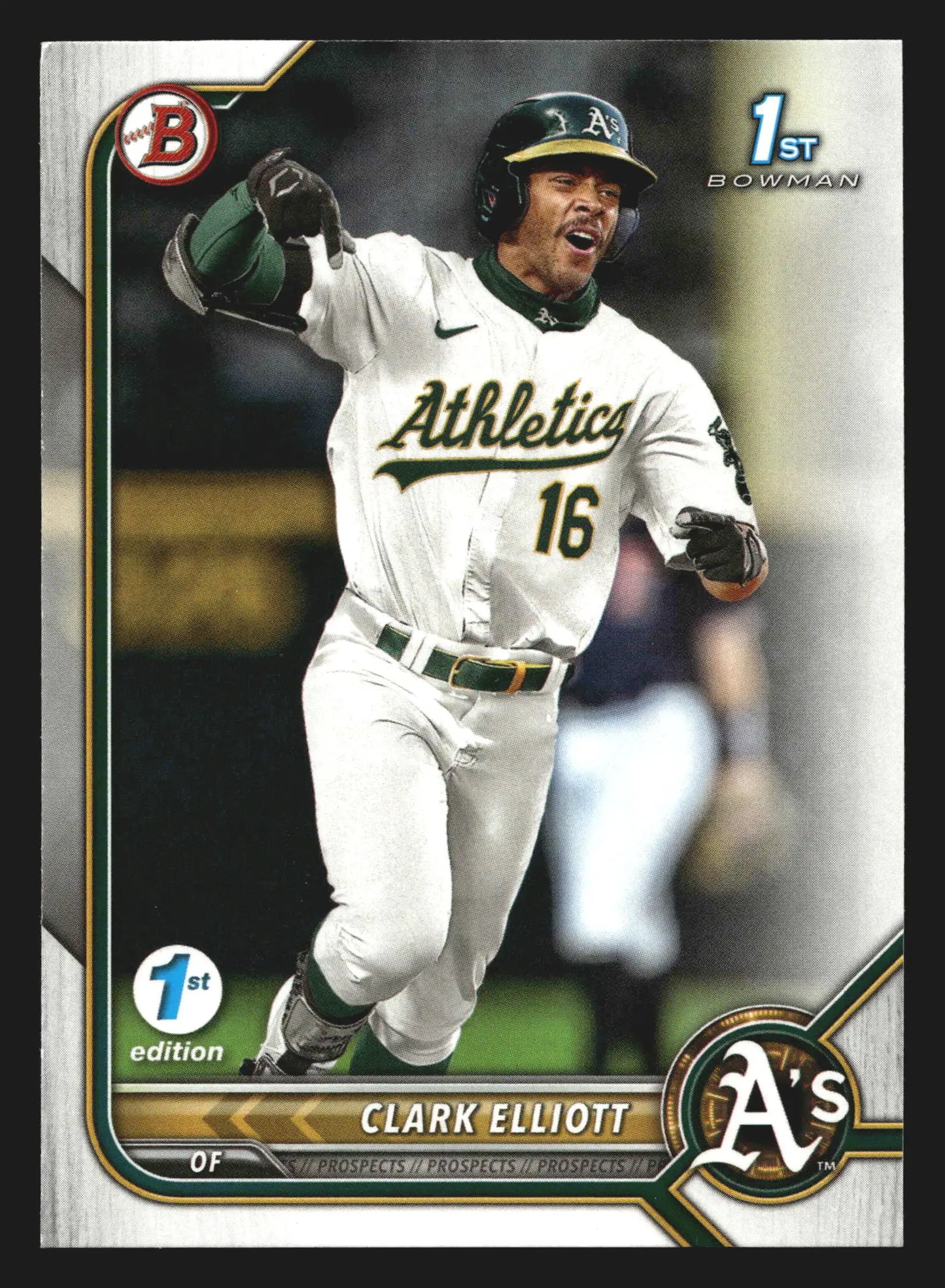 2022 Bowman Draft #BD-85 Clark Elliott Athletics 1st Bowman - Baseball Card Single