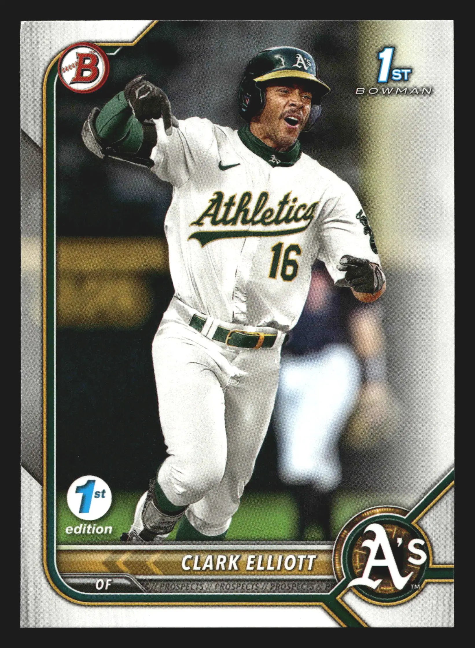 2022 Bowman Draft #BD-85 Clark Elliott Athletics 1st Bowman - Baseball Card Single