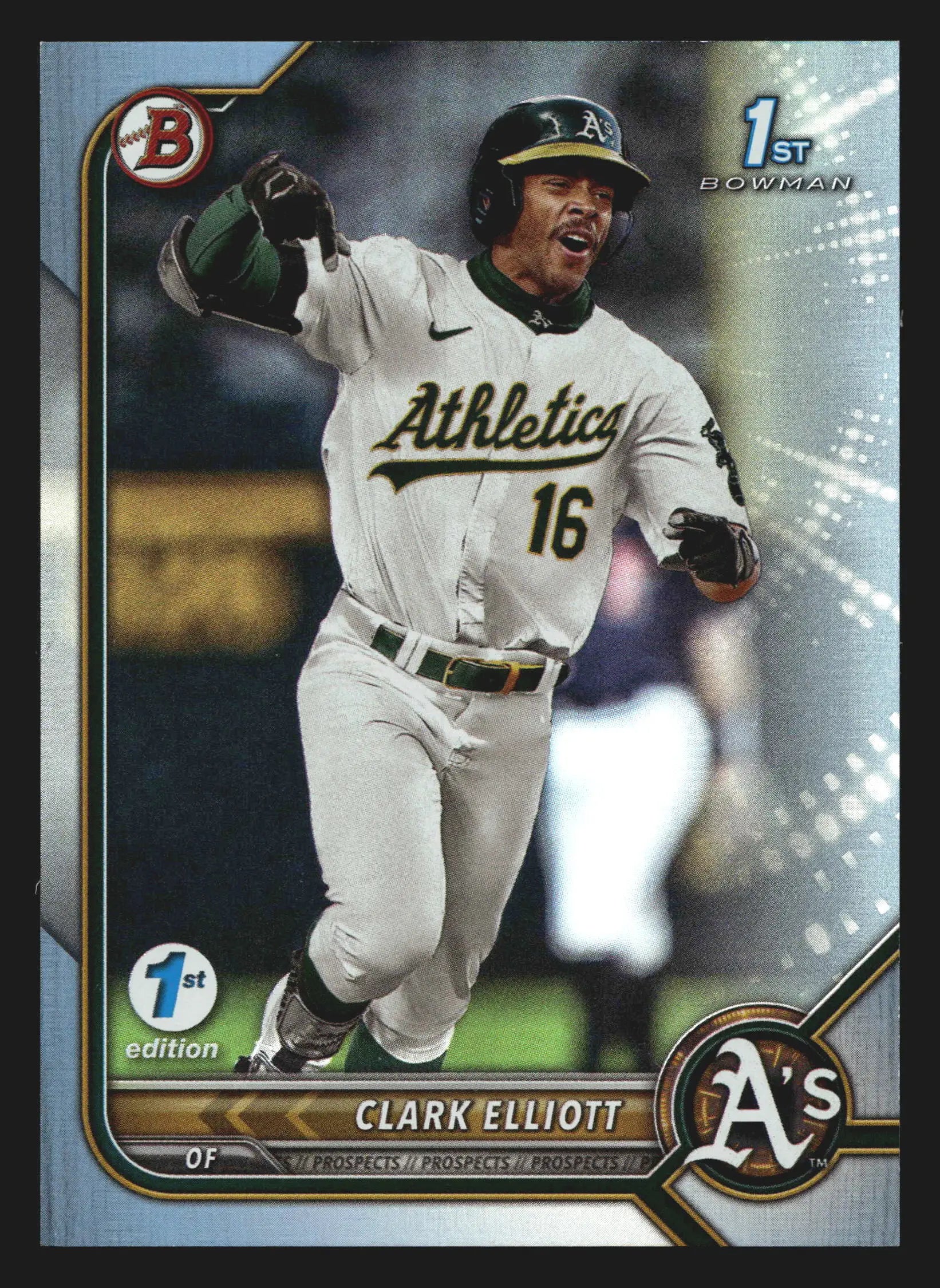 2022 Bowman Draft #BD-85 Clark Elliott Sky Blue 1st Bowman - Baseball Card Single
