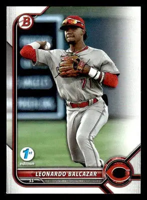 2022 Bowman Draft #BD-91 Leonardo Balcazar - Baseball Card Single