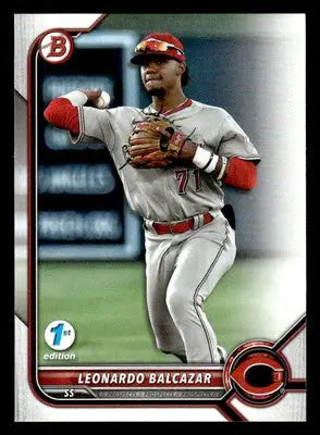 2022 Bowman Draft #BD-91 Leonardo Balcazar - Baseball Card Single