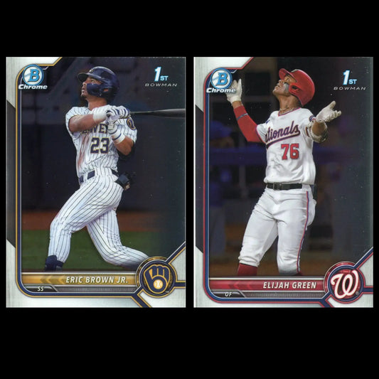 2022 Bowman Draft Chrome #1 - 200 Complete Your Set You Choose Pick Baseball MLB - Baseball Card Single