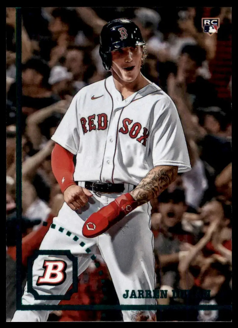 2022 Bowman Heritage Jarren Duran RC 3 Boston Red Sox NM - Baseball Card Single