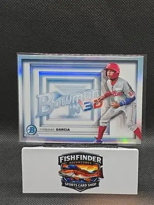 2022 Bowman - Bowman in 3-D! Yhoswar Garcia #B3D-3 (RC) - Baseball Card Single