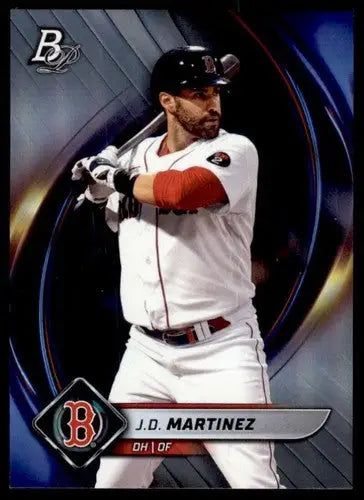 2022 Bowman Platinum #1 J.D. Martinez NM-MT Red Sox ID:56271 - Baseball Card Single