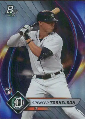 2022 Bowman Platinum #19 Spencer Torkelson NM-MT RC Rookie Tigers ID:51728 - Baseball Card Single