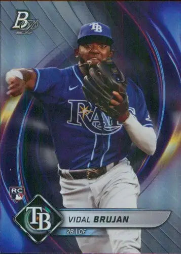 2022 Bowman Platinum #23 Vidal Brujan NM-MT RC Rookie Rays ID:51727 - Baseball Card Single