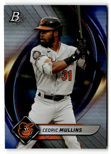 2022 Bowman Platinum #96 Cedric Mullins NM Near Mint Orioles ID:49949 - Baseball Card Single