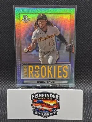 2022 Bowman Platinum - Renowned Rookies Oneil Cruz #RR-5 (RC) - Baseball Card Single