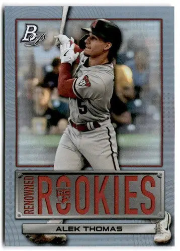 2022 Bowman Platinum Renowned Rookies #RR-11 Alek Thomas NM-MT Diamondb ID:51646 - Trading Cards (Singles): Baseball
