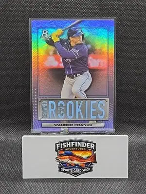 2022 Bowman Platinum - Renowned Rookies Wander Franco #RR-2 (RC) - Baseball Card Single