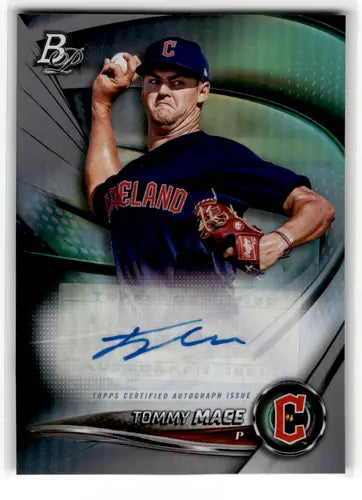 2022 Bowman Platinum Top Prospects Autograph #TOP-4 Tommy Mace NM-MT Au ID:56060 - Baseball Card Single