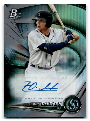 2022 Bowman Platinum Top Prospects Autograph #TOP-41 Zach DeLoach NM-MT ID:78709 - Baseball Card Single