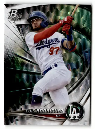 2022 Bowman Platinum Top Prospects Ice Foilboard #TOP-44 Luis Rodriguez ID:49837 - Baseball Card Single