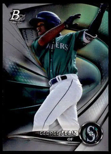 2022 Bowman Platinum Top Prospects #TOP-77 George Feliz NM-MT Mariners ID:49945 - Baseball Card Single