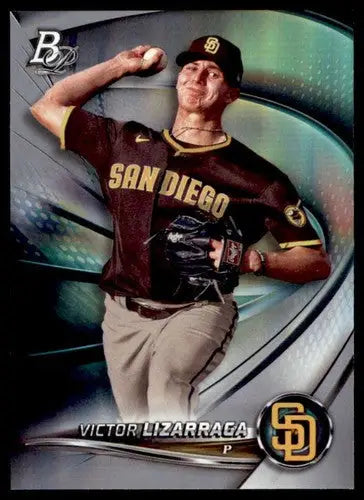 2022 Bowman Platinum Top Prospects #TOP-83 Victor Lizarraga NM-MT Padre ID:49218 - Baseball Card Single