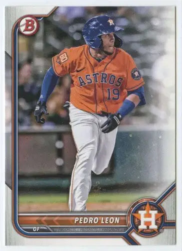 2022 Bowman Prospects #BP-115 Pedro Leon NM-MT Astros ID:41996 - Baseball Card Single