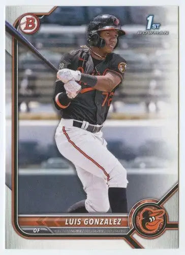 2022 Bowman Prospects #BP-125 Luis Gonzalez NM-MT Orioles 1st Bowman ID:41999 - Baseball Card Single