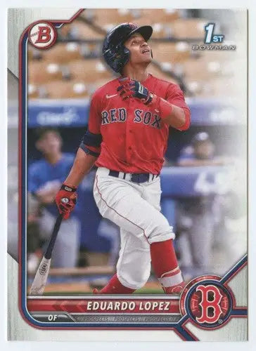 2022 Bowman Prospects #BP-134 Eduardo Lopez NM-MT Red Sox 1st Bowman ID:42002 - Baseball Card Single