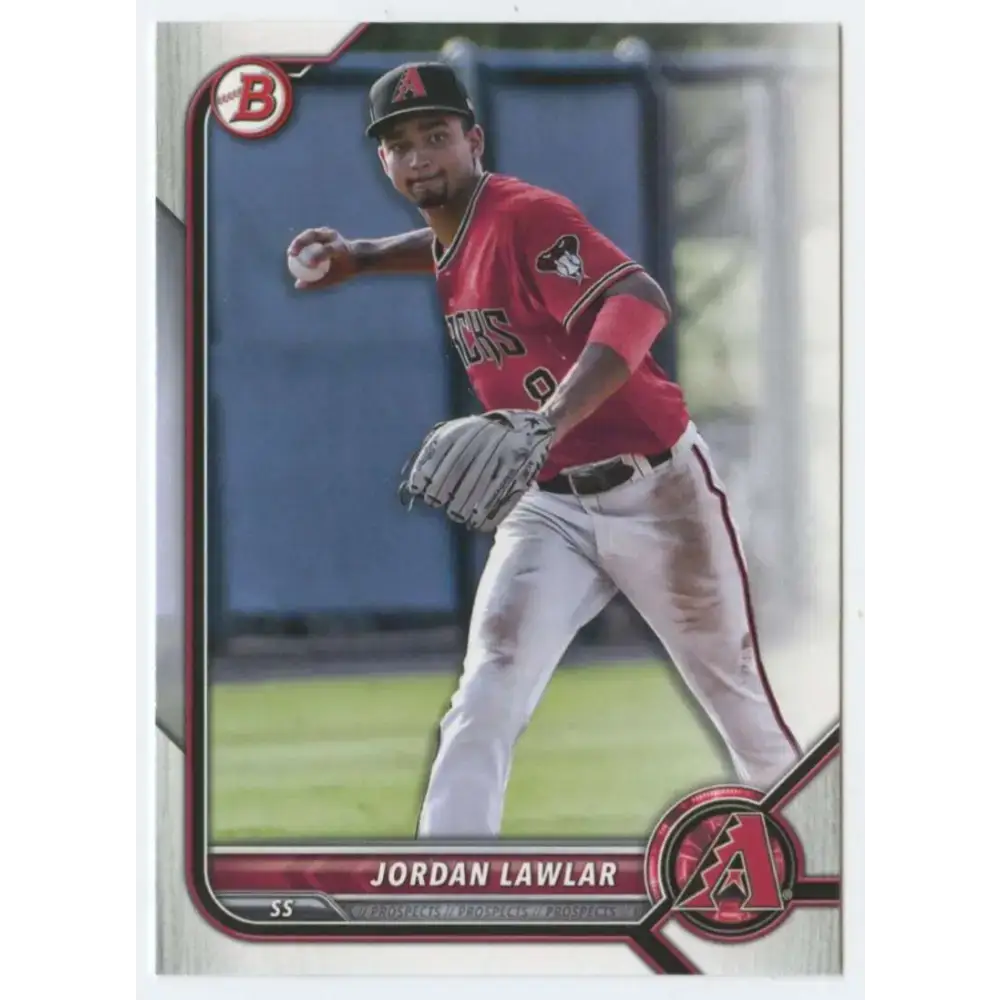 2022 Bowman Prospects #BP-141 Jordan Lawlar NM-MT Arizona Diamondbacks Baseball Card - Baseball Card Single