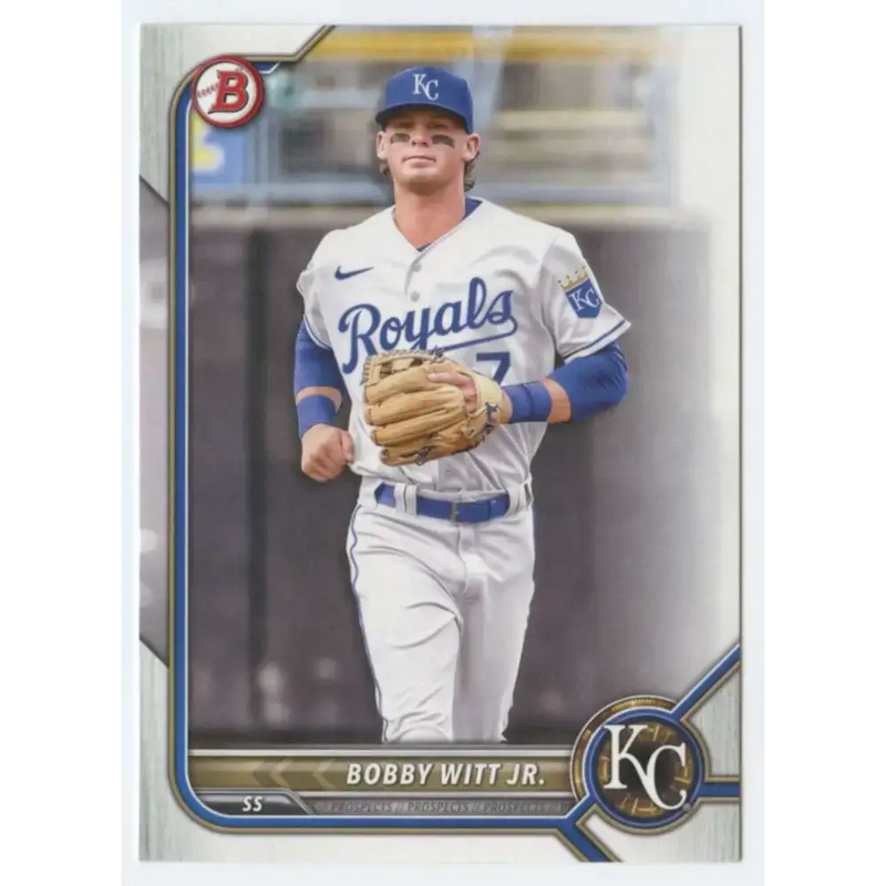 2022 Bowman Prospects #BP-146 Bobby Witt Jr. NM-MT Kansas City Royals Baseball Card - Baseball Card Single