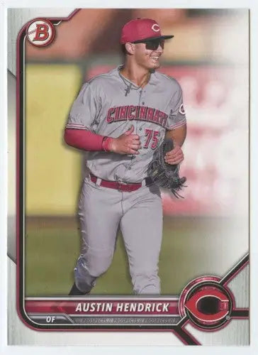 2022 Bowman Prospects #BP-33 Austin Hendrick NM-MT Reds ID:41980 - Baseball Card Single