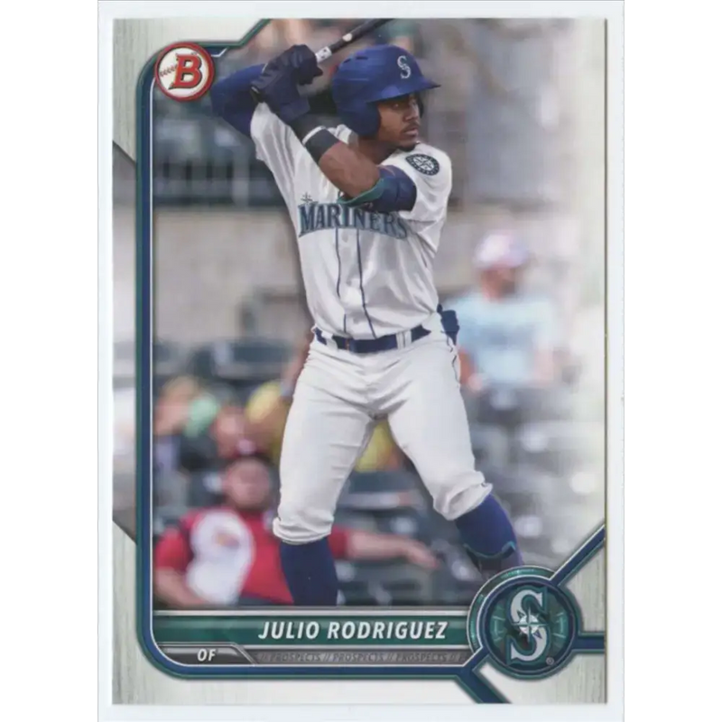 2022 Bowman Prospects #BP-45 Julio Rodriguez NM-MT Seattle Mariners Baseball Card - Baseball Card Single