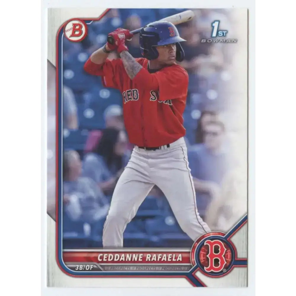 2022 Bowman Prospects #BP-61 Ceddanne Rafaela NM-MT Boston Red Sox Baseball Card - Baseball Card Single