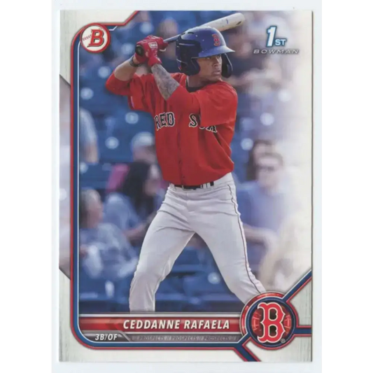 2022 Bowman Prospects #BP-61 Ceddanne Rafaela NM-MT Boston Red Sox Baseball Card - Baseball Card Single