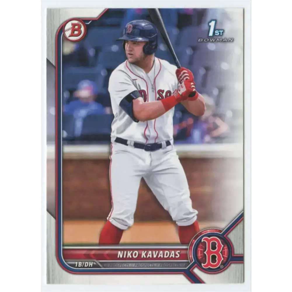 2022 Bowman Prospects #BP-68 Niko Kavadas NM-MT Boston Red Sox Baseball Card - Baseball Card Single