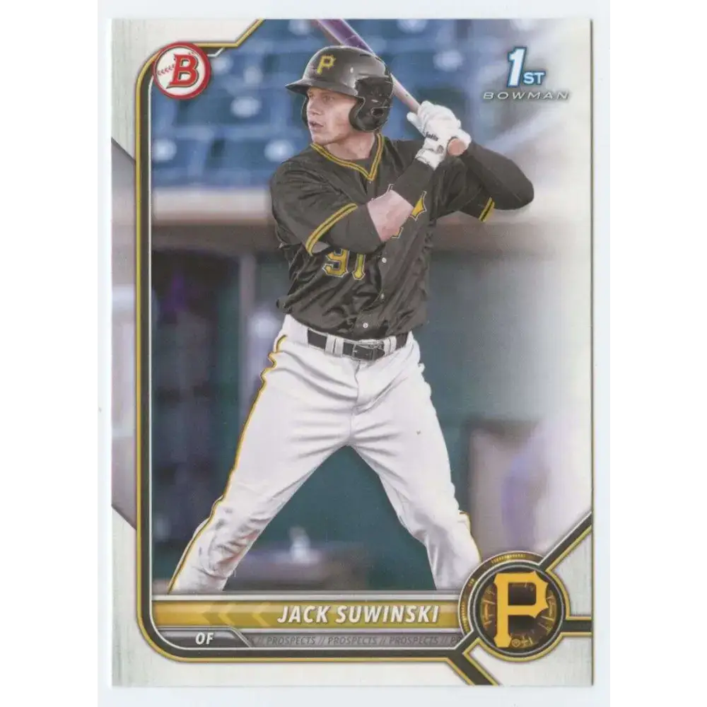 2022 Bowman Prospects #BP-84 Jack Suwinski NM-MT Pittsburgh Pirates Baseball Card - Baseball Card Single