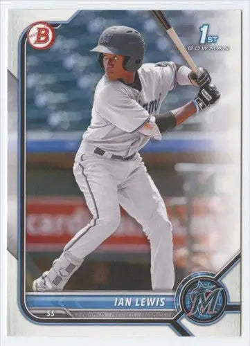 2022 Bowman Prospects #BP-96 Ian Lewis NM-MT Marlins 1st Bowman ID:41993 - Baseball Card Single