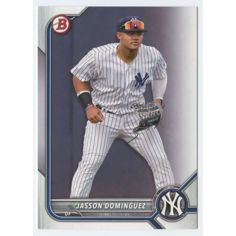 2022 Bowman Prospects #BP-98 Jasson Dominguez NM-MT New York Yankees Baseball Card - Baseball Card Single