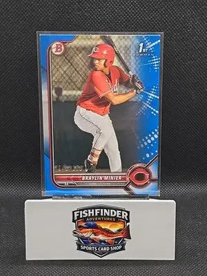 2022 Bowman - Prospects Braylin Minier #BP-93 Blue Border /150 (RC) - Baseball Card Single