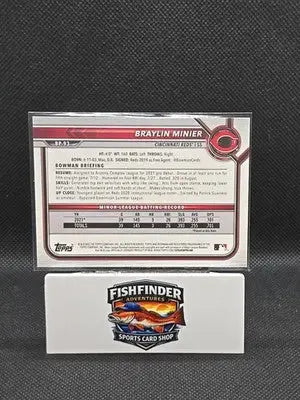 2022 Bowman - Prospects Braylin Minier #BP-93 Blue Border /150 (RC) - Baseball Card Single