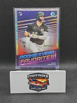 2022 Bowman - Rookie of the Year Favorites Gavin Sheets #ROYF-10 Mojo Refractor - Baseball Card Single