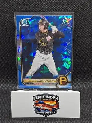 2022 Bowman Sapphire Edition - Chrome Prospects Jack Suwinski #BCP-84 (RC) - Baseball Card Single