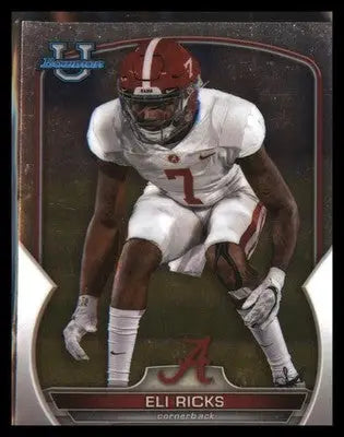 2022 Bowman University Chrome #28 Eli Ricks - Football Card Single