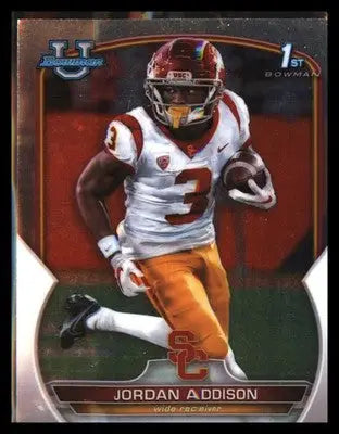 2022 Bowman University Chrome #36 Jordan Addison - Football Card Single
