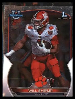 2022 Bowman University Chrome #73 Will Shipley - Football Card Single