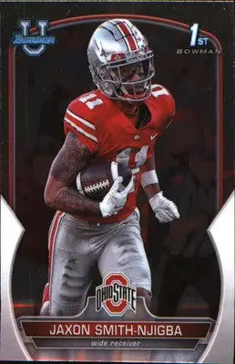 2022 Bowman University Chrome #78 Jaxon Smith-Njigba - Football Card Single