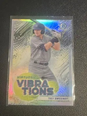 2022 Bowman #VV-3 Trey Sweeney Virtuosic Vibrations - Baseball Card Single