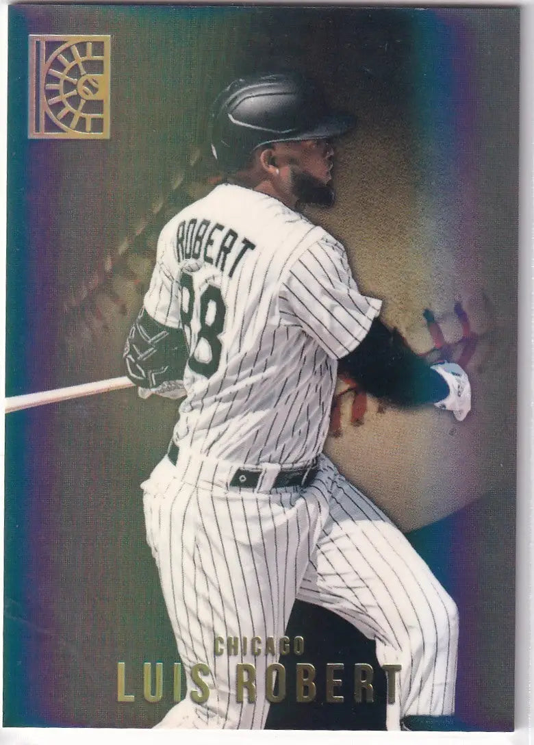 2022 CAPSTONE #93 LUIS ROBERT GOLD- CHICAGO WHITE SOX - Baseball Card Single