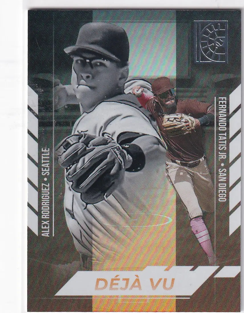 2022 CAPSTONE #DV-3 FERNANDO TATIS JR & ALEX RODRIGUEZ DÉJÀ VU- SAN DIEGO PADRES - Baseball Card Single