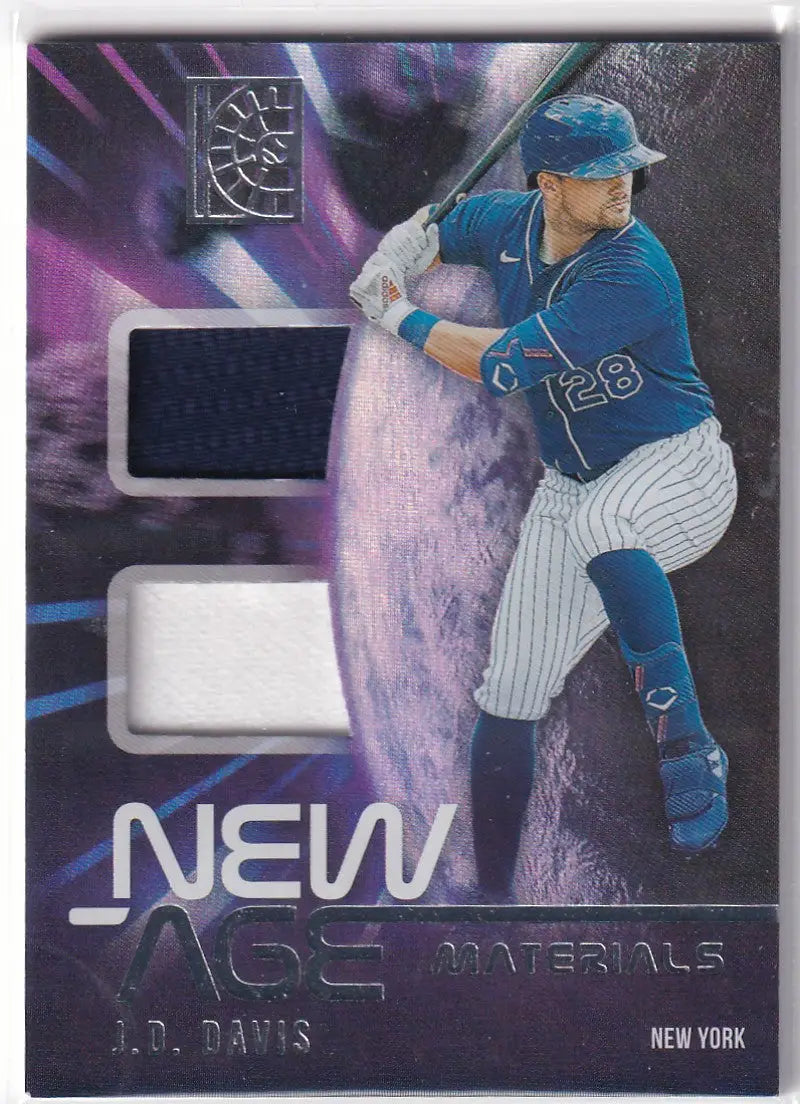 2022 CAPSTONE #NAM-JD JD DAVIS DOUBLE PATCH- NEW YORK YANKEES