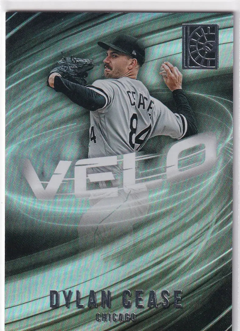 2022 CAPSTONE #V-6 DYLAN CEASE VELO- CHICAGO WHITE SOX - Baseball Card Single