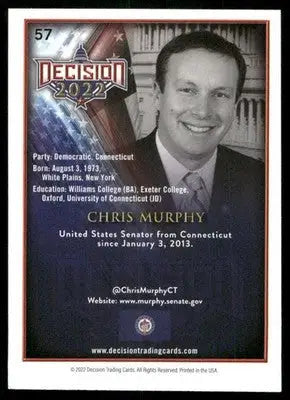 2022 Decision Chris Murphy #57 - Other